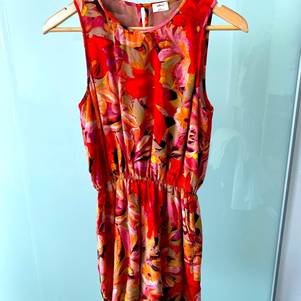 Wilfred silk jumpsuit